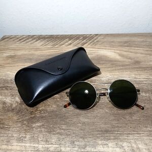 Polo Ralph Lauren round lenses double bridge sunglasses like new